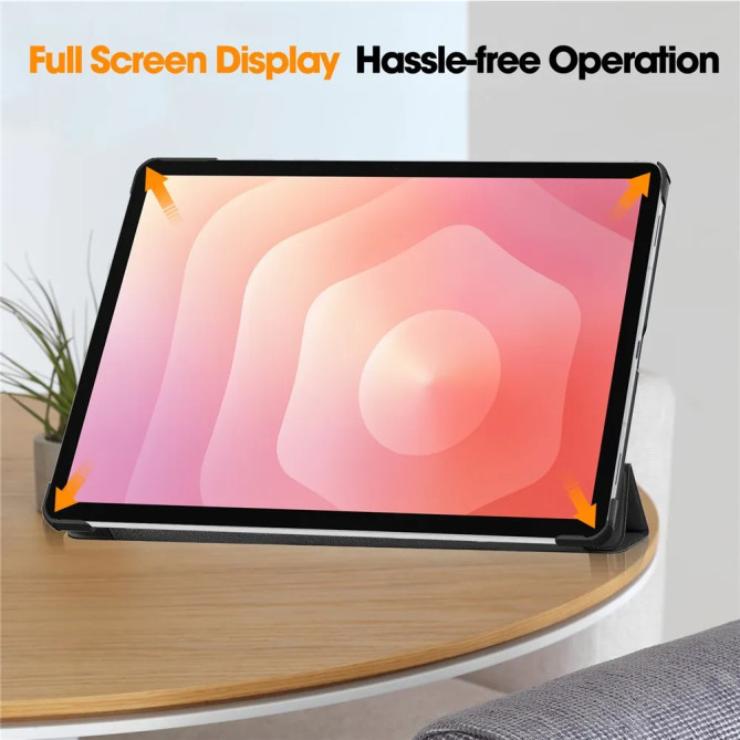 Galaxy Tab S12 Plus : coque à rabat 3 volets pour travail et vidéo