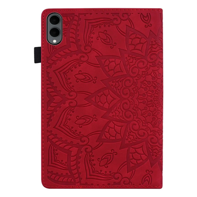 Galaxy Tab S12 Plus : housse Leïla fleur orientale avec 4 cartes