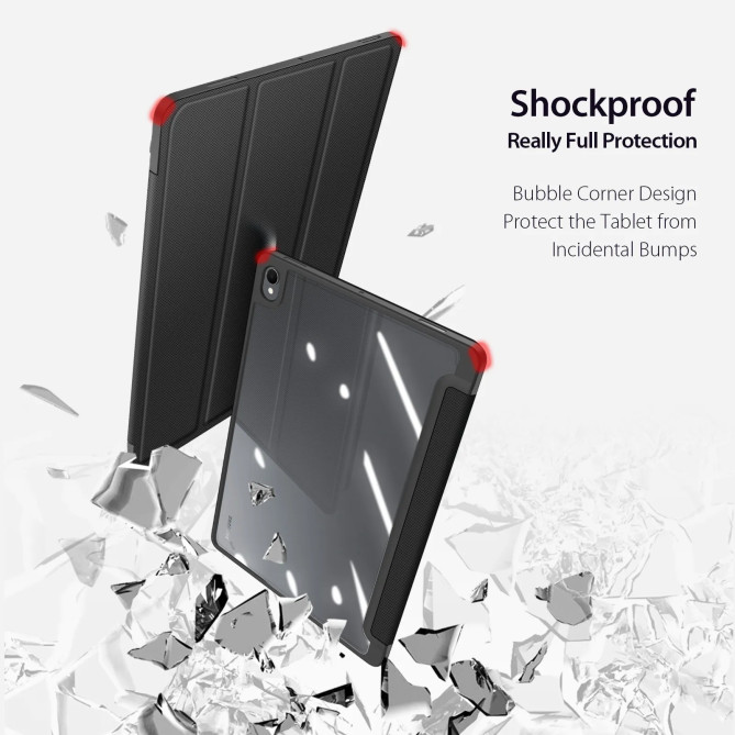 Galaxy Tab S12 Plus TOBY : housse avec veille automatique et support