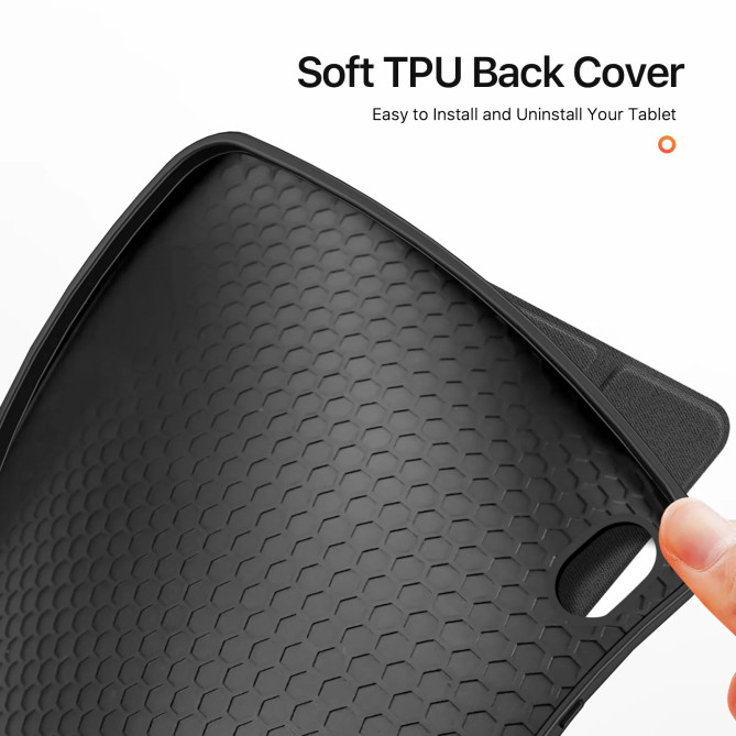 Galaxy Tab S12 Plus DOMO : housse antichoc avec support 3 volets