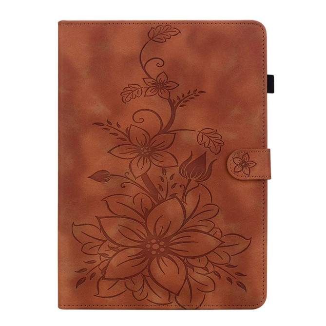 Galaxy Tab S12 Plus : housse fleurs de lys, cartes et porte-photo