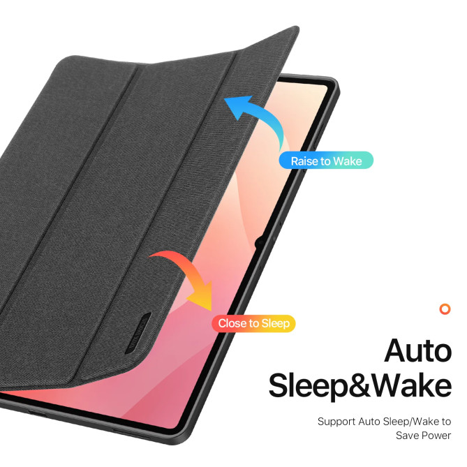 Galaxy Tab S12 Ultra DOMO : housse antichoc avec support 3 volets