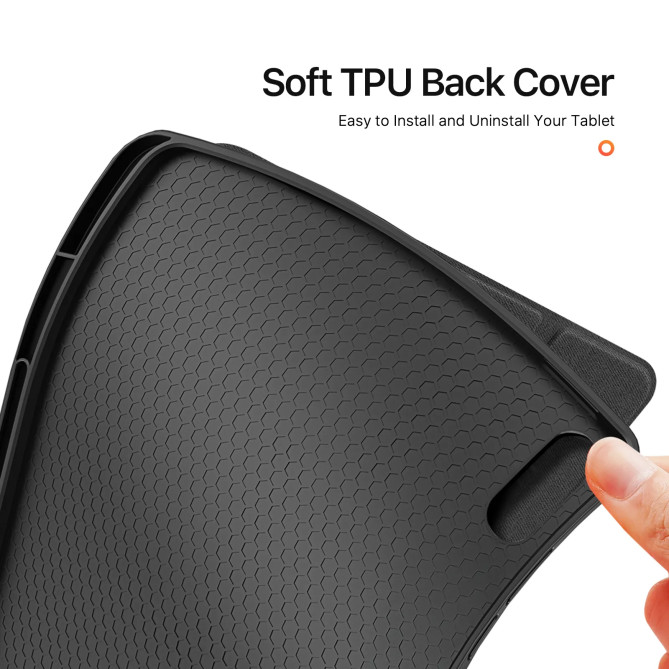 Galaxy Tab S12 Ultra DOMO : housse antichoc avec support 3 volets