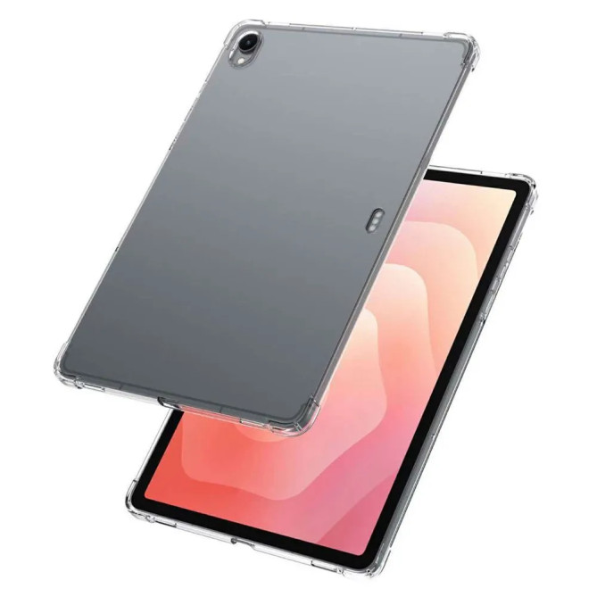 Galaxy Tab S12 Plus : coque transparente à quatre coins renforcés