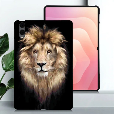 Galaxy Tab S12 Plus : coque Lion Majestueux fine et protectrice