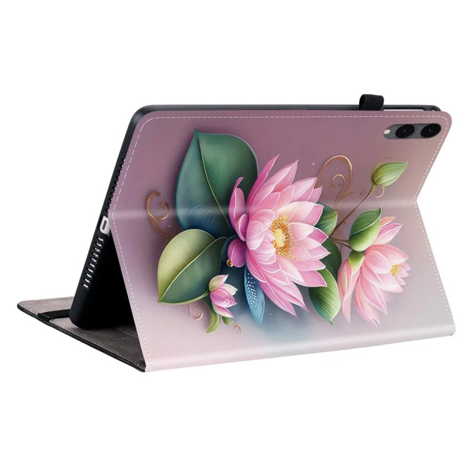Galaxy Tab S12 Plus : housse Nyméria Lotus avec support
