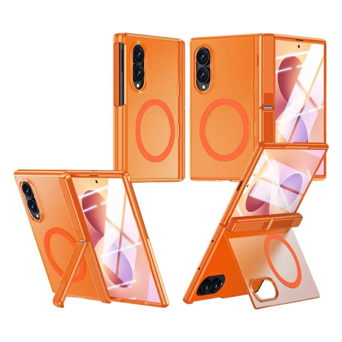 Galaxy Z Fold 8 : coque magnétique double support et écran HD protégé