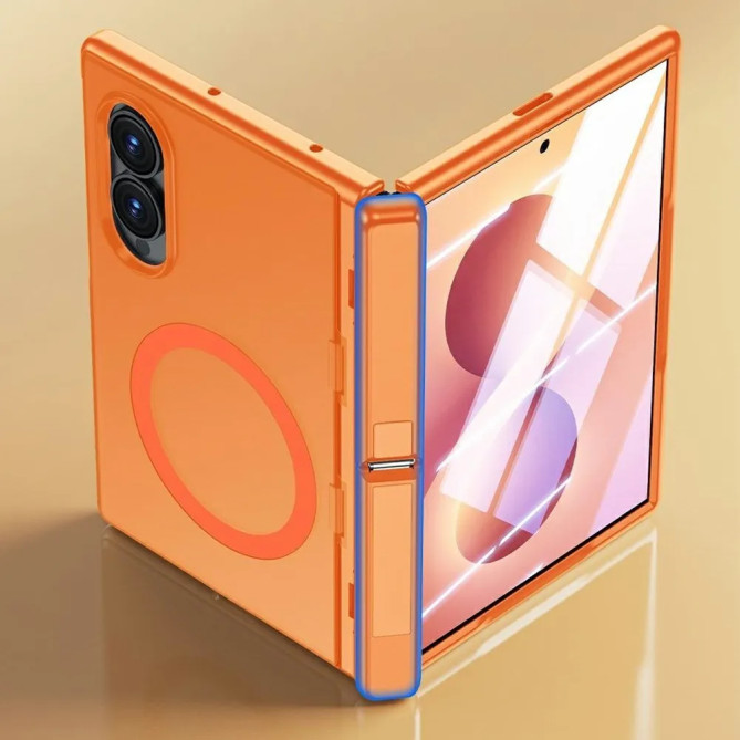 Galaxy Z Fold 8 : coque magnétique double support et écran HD protégé