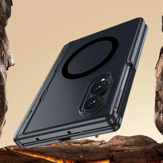 Galaxy Z Fold 8 : coque magnétique double support et écran HD protégé