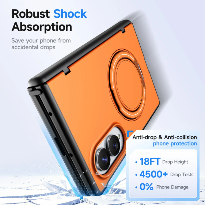 Galaxy Z Fold 8 : coque chevalet magnétique pour écran posé