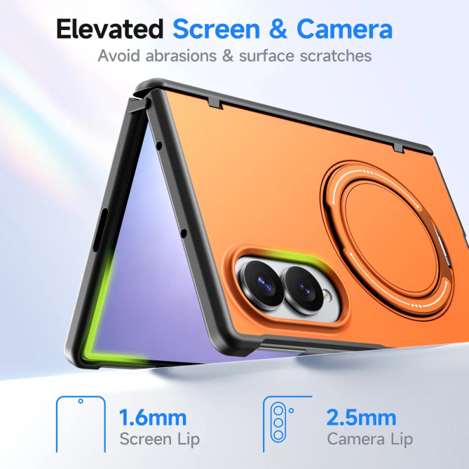 Galaxy Z Fold 8 : coque chevalet magnétique pour écran posé