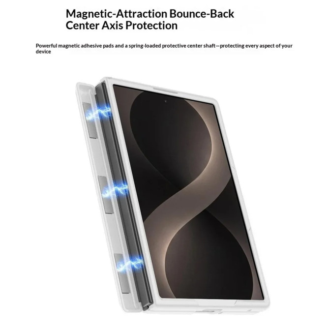 Galaxy Z Fold 8 : charnière à rappel et verre trempé intégré