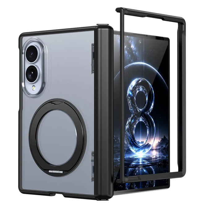 Galaxy Z Fold 8 : coque à charnière auto-retour et aimants N52