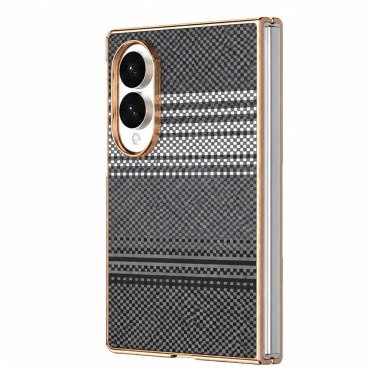 Galaxy Z Fold 8 : coque damier tissé avec verre trempé intégré