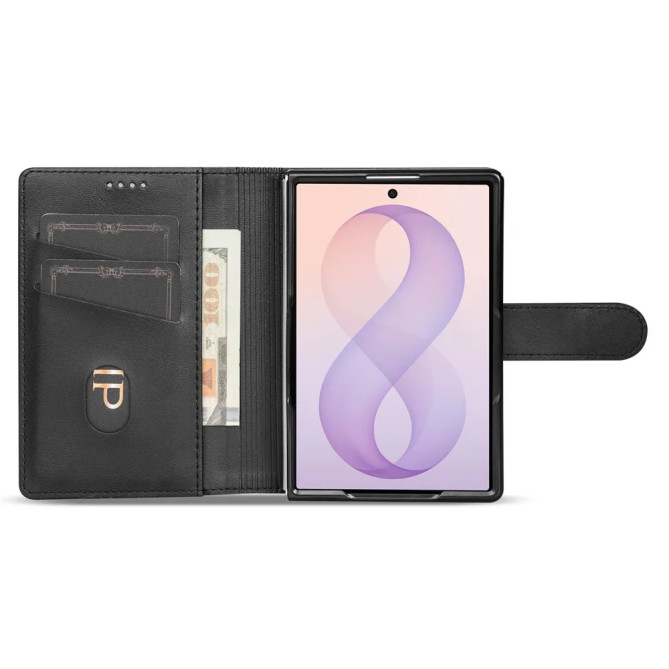Galaxy Z Fold 8 : housse portefeuille pour appels rabat fermé