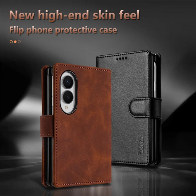 Galaxy Z Fold 8 : housse portefeuille pour appels rabat fermé