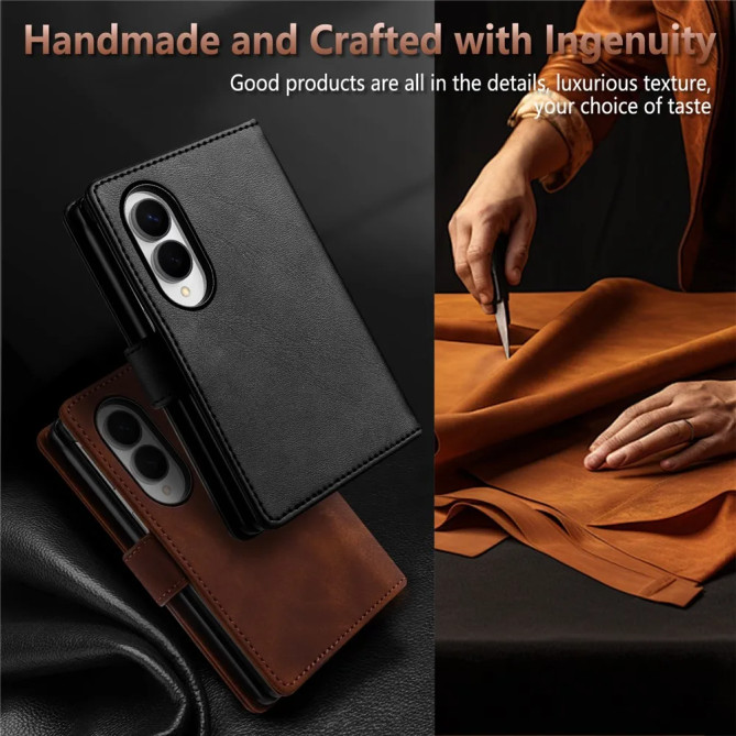 Galaxy Z Fold 8 : housse portefeuille pour appels rabat fermé
