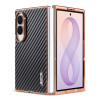 Galaxy Z Fold 8 : coque AZNS contour chromé effet carbone