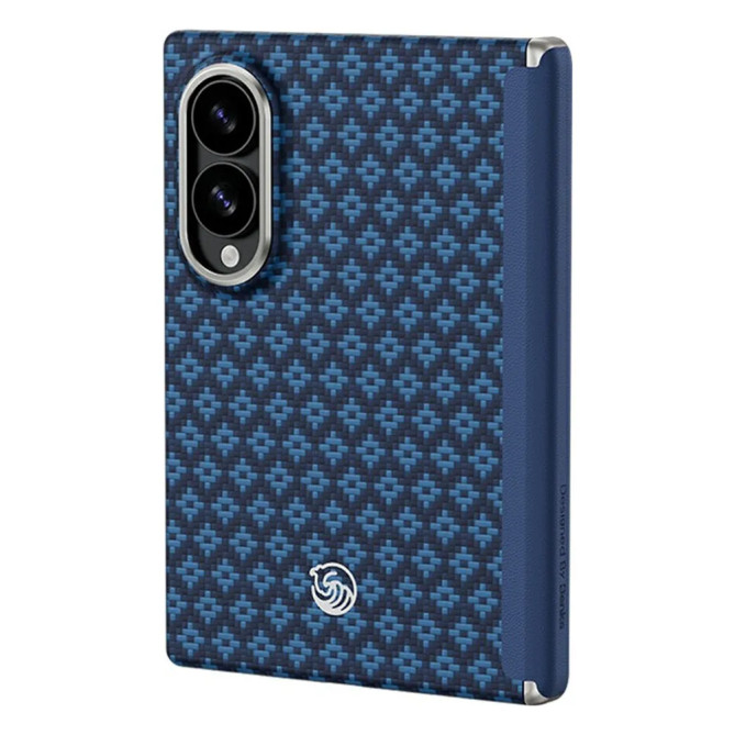 Galaxy Z Fold 8 BENKS : coque tissée à charnière magnétique