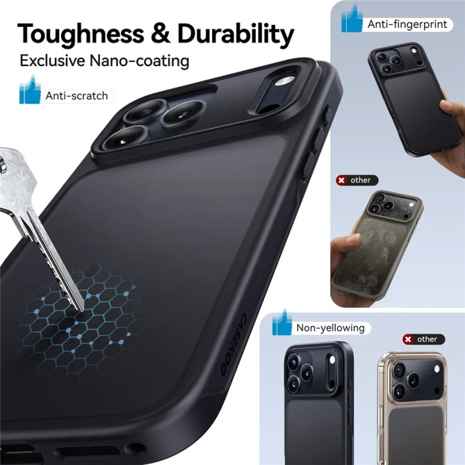 CASEKOO iPhone 18 Pro / 17 Pro U-SHOCK Mate