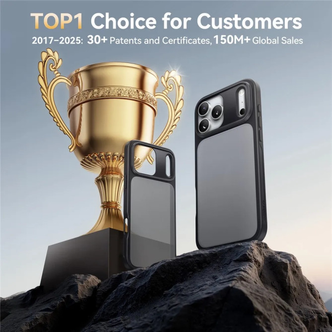 CASEKOO iPhone 18 Pro / 17 Pro U-SHOCK Mate