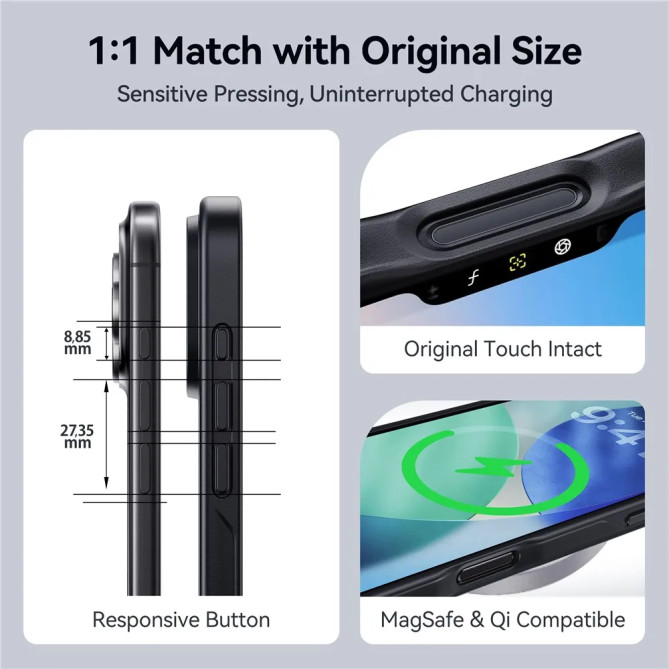 CASEKOO iPhone 18 Pro / 17 Pro U-SHOCK Mate