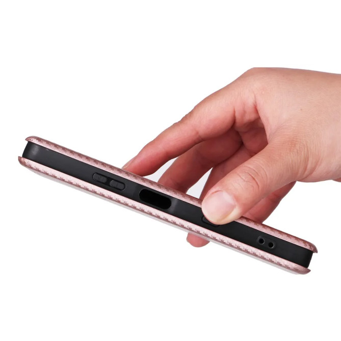 Étui texture carbone Sony Xperia 10 VIII avec porte-carte