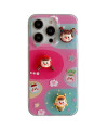 Coque iPhone 15 Fillettes Fantaisie en 3D