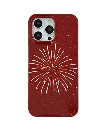 Coque iPhone 15 Éclat de Feu d'Artifice