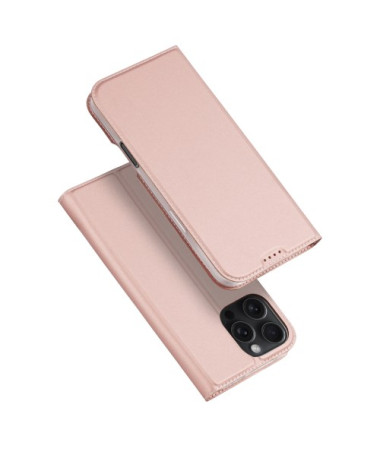 Flip Cover iPhone 16 Pro Max Business - Or rose