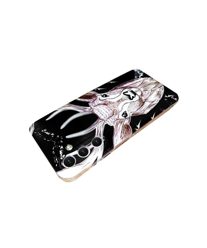 Coque Samsung Galaxy S24 FE Cerf Majestueux