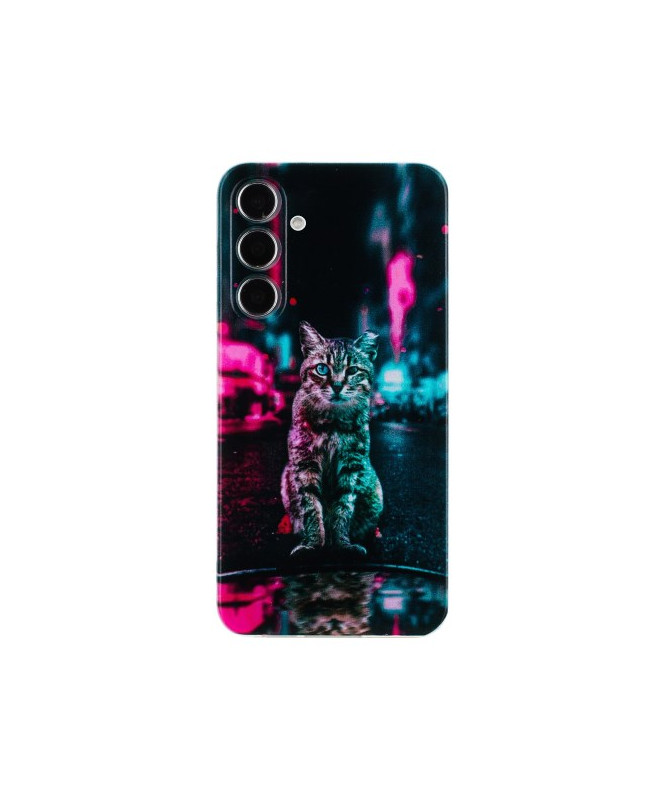 Coque Samsung Galaxy S24 FE Neon Cat