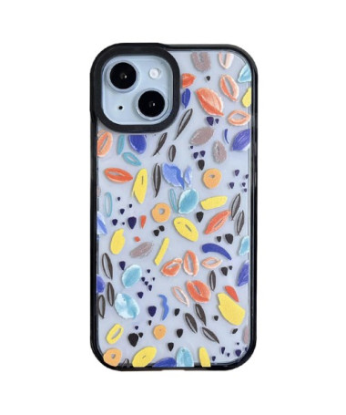 Coque iPhone 14 Plus Galets Colorés