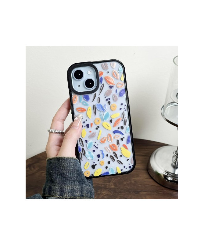 Coque iPhone 14 Plus Galets Colorés