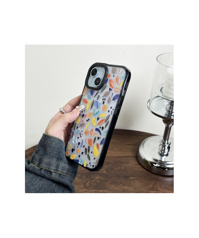 Coque iPhone 14 Plus Galets Colorés