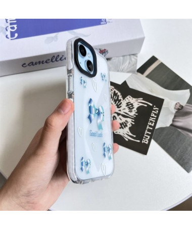 Coque iPhone 14 Plus Vœux de Bonheur