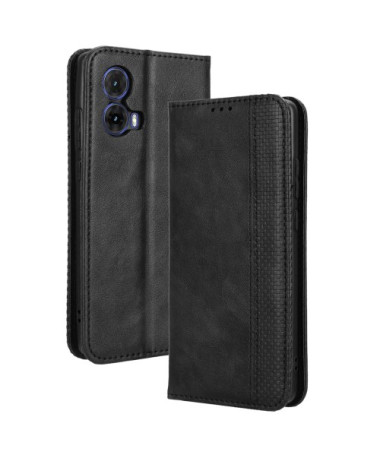 Étui  Moto G85 5G Cirénius porte cartes - Noir