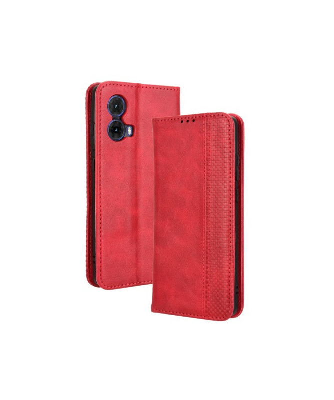 Étui  Moto G85 5G Cirénius porte cartes - Rouge