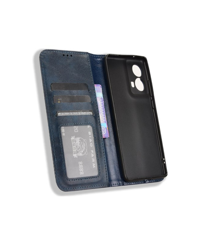 Étui  Moto G85 5G Cirénius porte cartes - Bleu marine