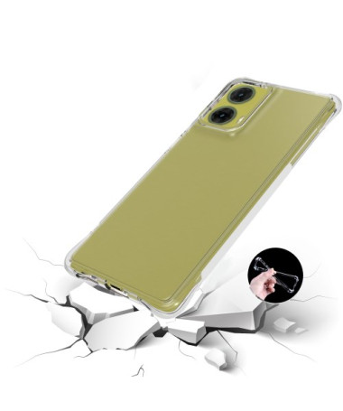 Coque Moto G85 5G transparente angles renforcés