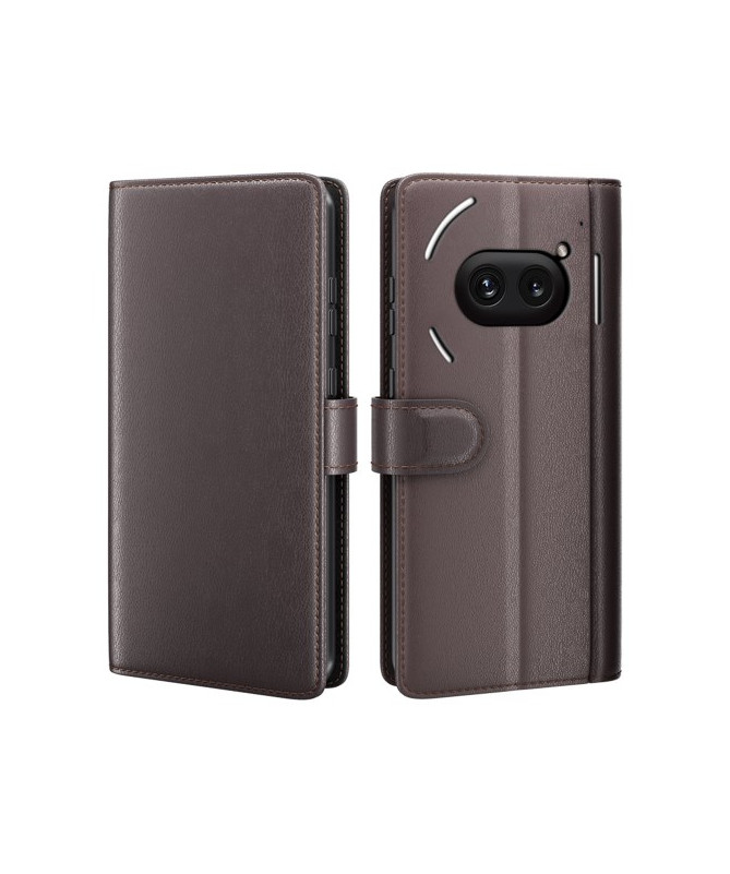 Housse Nothing Phone (2a) / (2a) Plus Cuir Premium - Marron