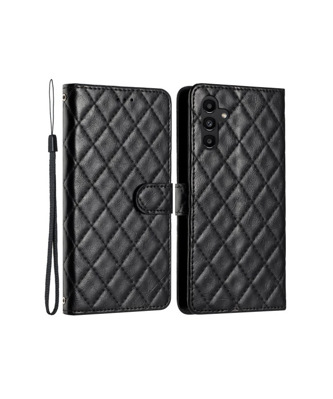 Housse Samsung Galaxy S24 FE Luxe en Simili cuir Matelassé