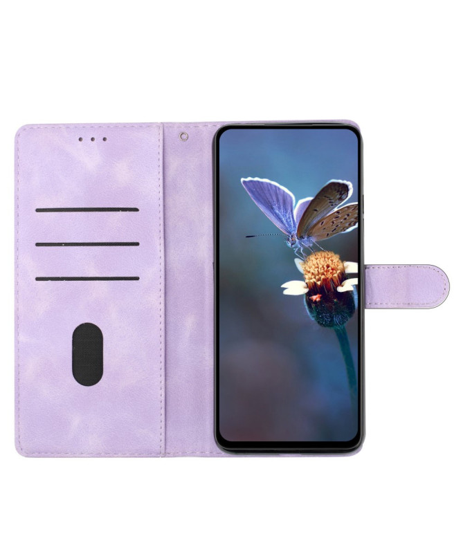 Étui Honor 90 Lite Portefeuille Floral et Papillon