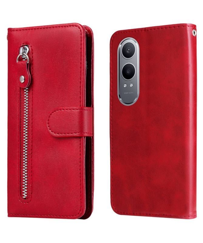 Housse OnePlus Nord CE 4 Lite 5G Zipper Pocket Fonction Support