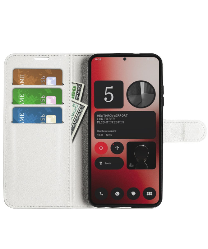 Housse Folio Nothing Phone (2a) / (2a) Plus Avec Porte-Cartes et Support