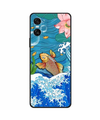 Coque Sony Xperia 10 VI Lotus et Carpe Dorée