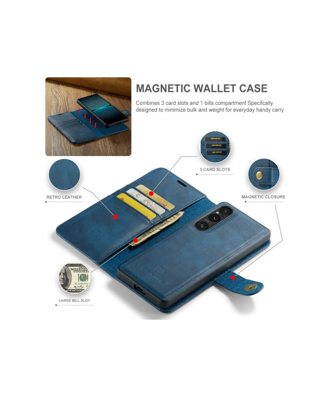 Protection Sony Xperia 1 VI housse et coque détachable 2 en 1