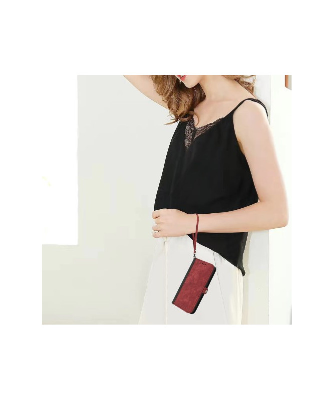 Étui Sony Xperia 10 VI Texturé avec Fonction Portefeuille