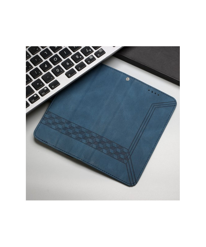 Housse Sony Xperia 10 VI Portefeuille avec Design Rhomboïdal