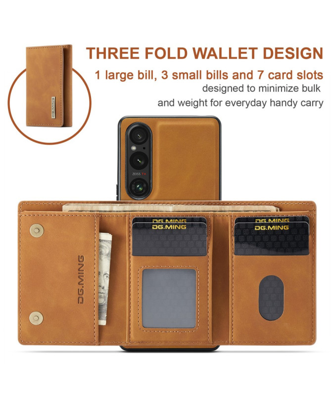 Coque Sony Xperia 1 VI Porte-cartes Détachable M1 Series